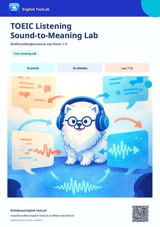 ปก Listening Sound-to-Meaning Lab